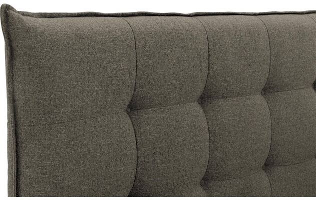 Goossens bedframe bolzano groen stof - 8229831-07