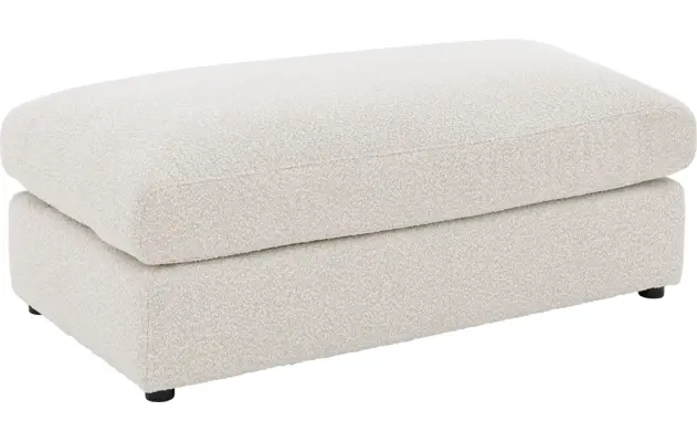 Goossens hocker odette wit stof - 8230134-02