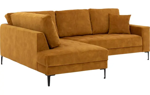 Goossens hoekbank coco geel stof - 8230176-03