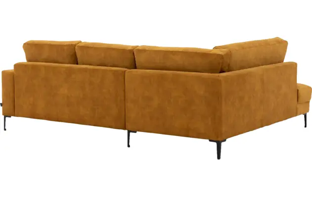 Goossens hoekbank coco geel stof - 8230176-05