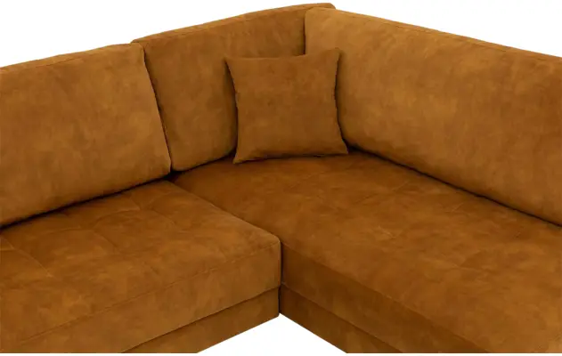 Goossens hoekbank coco geel stof - 8230176-gespiegeld-06