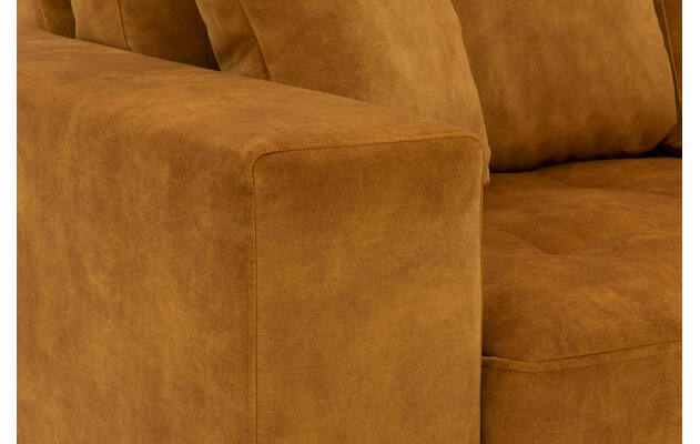 Goossens hoekbank coco geel stof - 8230176-gespiegeld-07