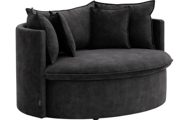 Goossens fauteuil bonbon grijs stof - 8230180-02