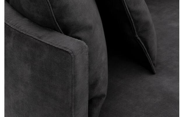 Goossens fauteuil bonbon grijs stof - 8230180-05