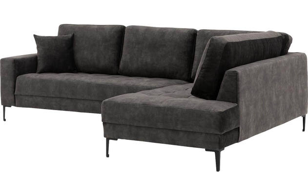 Goossens hoekbank coco zwart stof - 8230181-gespiegeld-02