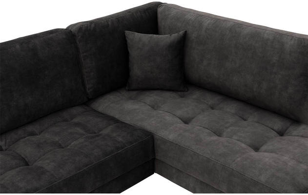 Goossens hoekbank coco zwart stof - 8230181-gespiegeld-05
