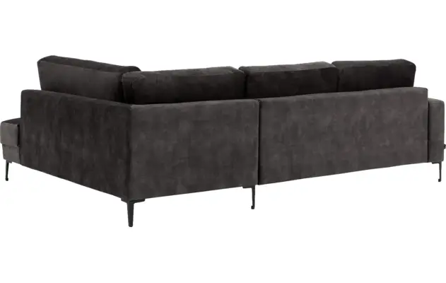 Goossens hoekbank coco zwart stof - 8230181-gespiegeld-06