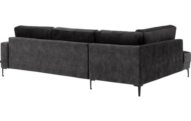 Goossens hoekbank coco grijs stof - 8230182-06