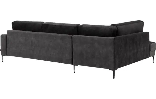 Goossens hoekbank coco grijs stof - 8230182-06