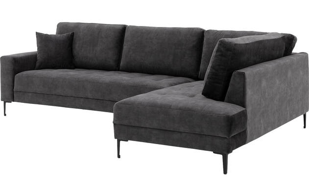 Goossens hoekbank coco geel stof - 8230182-gespiegeld-02