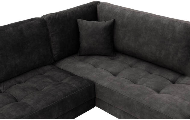 Goossens hoekbank coco geel stof - 8230182-gespiegeld-05