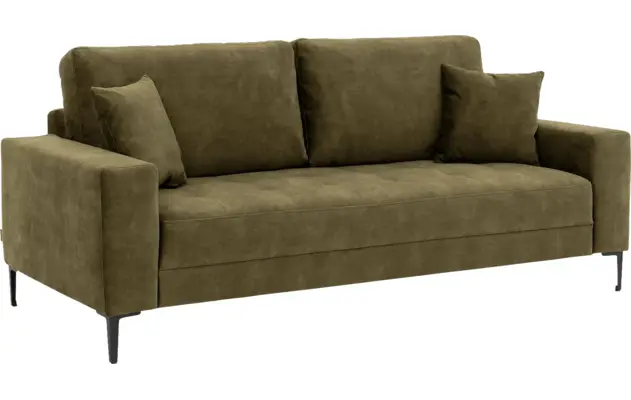 Goossens zitbank coco groen stof - 8230183-05