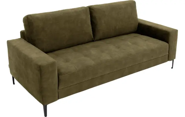 Goossens zitbank coco groen stof - 8230183-08