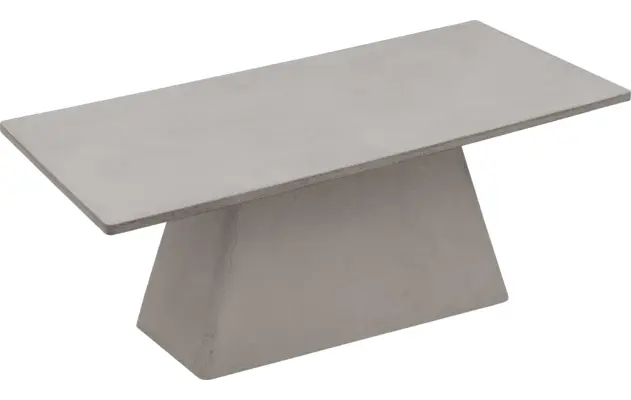 Goossens eettafel stone grijs beton - 8230192-04