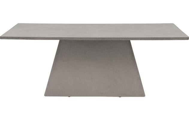 Goossens eettafel stone grijs beton - 8230193-01