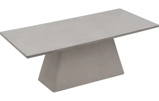 Goossens eettafel stone grijs beton - 8230193-04