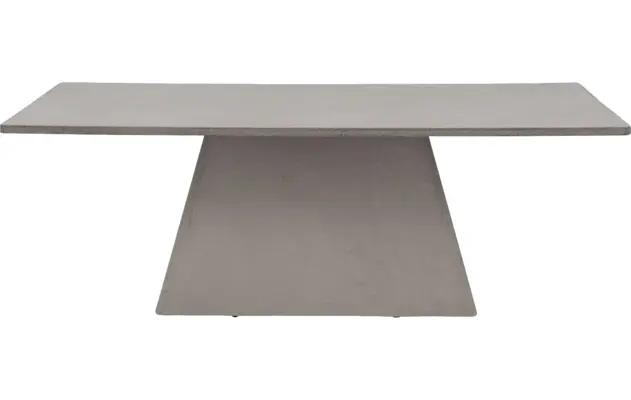 Goossens eettafel stone grijs beton - 8230194-01