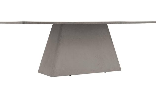 Goossens eettafel stone grijs beton - 8230194-03