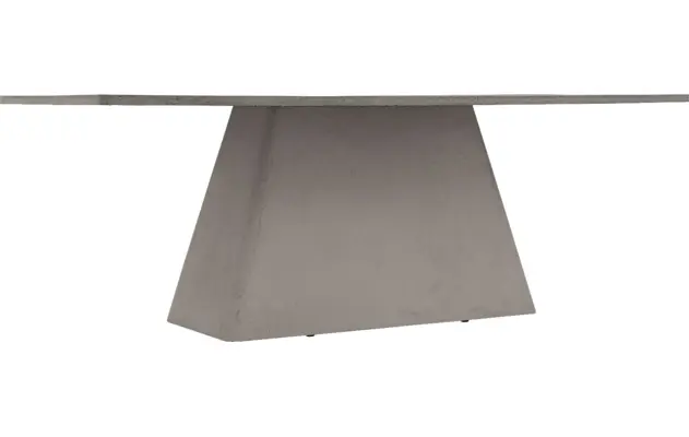 Goossens eettafel stone grijs beton - 8230194-03