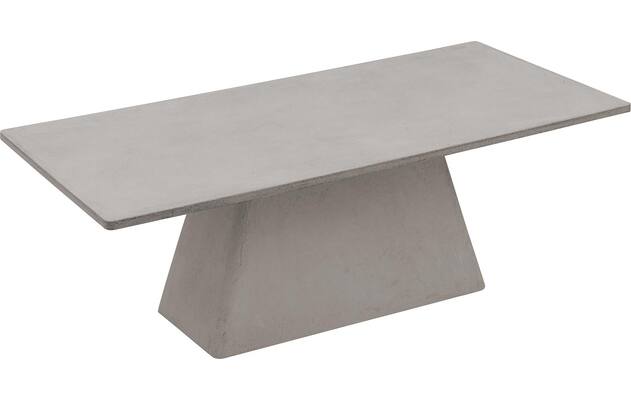 Goossens eettafel stone grijs beton - 8230194-04