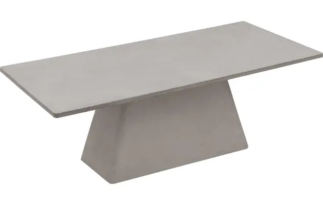 Goossens eettafel stone grijs beton - 8230194-04
