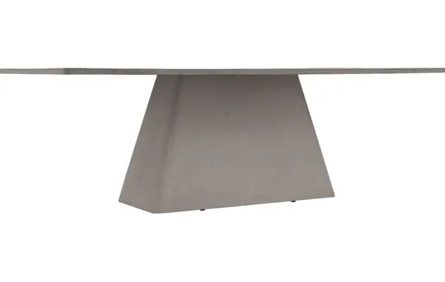 Goossens eettafel stone grijs beton - 8230195-03