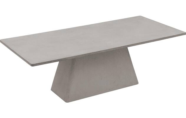 Goossens eettafel stone grijs beton - 8230195-04