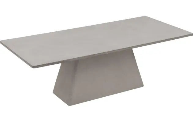 Goossens eettafel stone grijs beton - 8230195-04