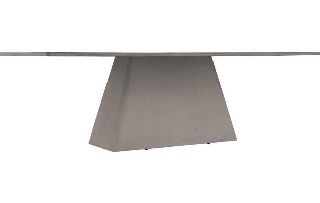 Goossens eettafel stone grijs beton - 8230196-03
