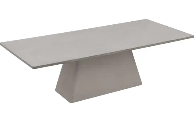 Goossens eettafel stone grijs beton - 8230196-04