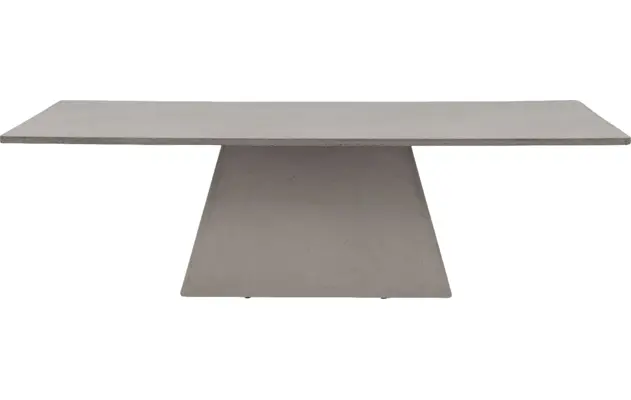 Goossens eettafel stone grijs beton - 8230197-01
