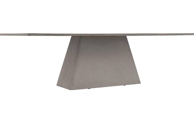 Goossens eettafel stone grijs beton - 8230198-03