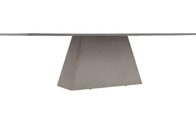 Goossens eettafel stone grijs beton - 8230198-03