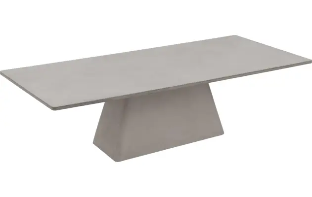 Goossens eettafel stone grijs beton - 8230198-04