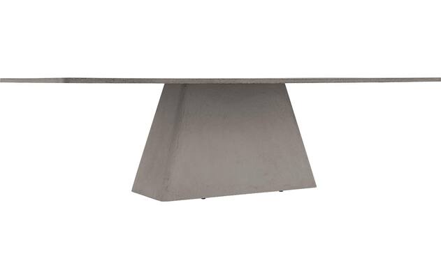 Goossens eettafel stone grijs beton - 8230199-03