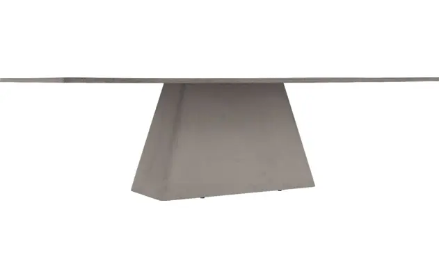 Goossens eettafel stone grijs beton - 8230199-03