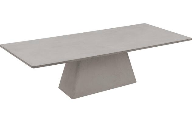 Goossens eettafel stone grijs beton - 8230199-04