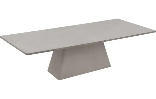 Goossens eettafel stone grijs beton - 8230199-04