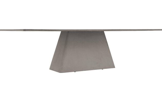 Goossens eettafel stone grijs beton - 8230200-03