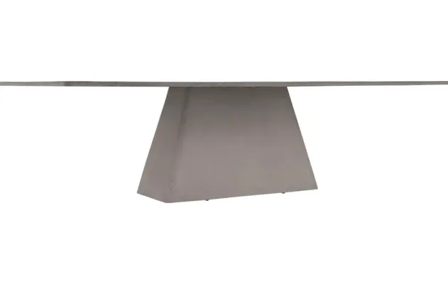 Goossens eettafel stone grijs beton - 8230200-03