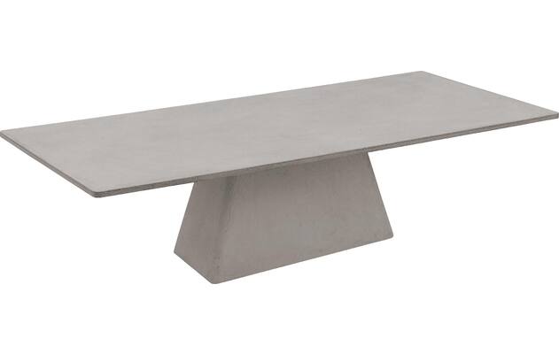 Goossens eettafel stone grijs beton - 8230200-04