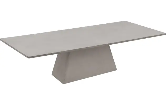Goossens eettafel stone grijs beton - 8230200-04