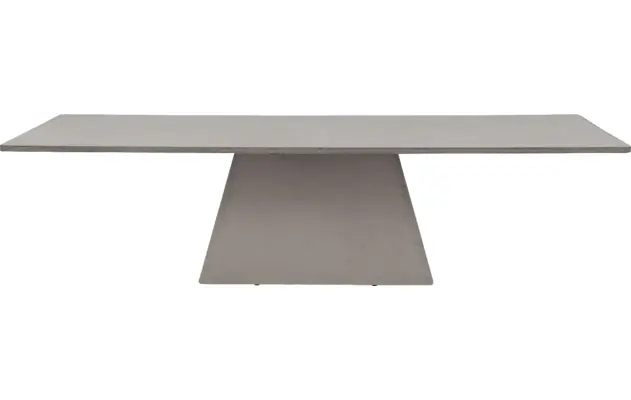 Goossens eettafel stone grijs beton - 8230201-01
