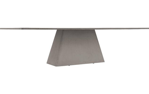 Goossens eettafel stone grijs beton - 8230201-03