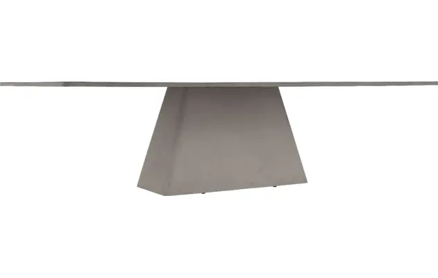 Goossens eettafel stone grijs beton - 8230201-03
