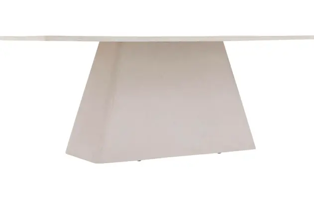 Goossens eettafel stone wit beton - 8230202-03