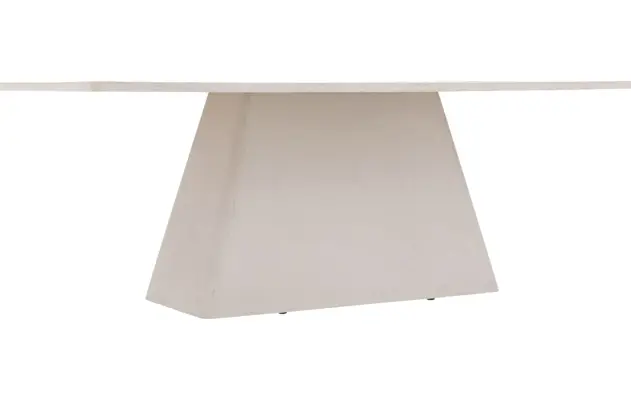Goossens eettafel stone wit beton - 8230203-03