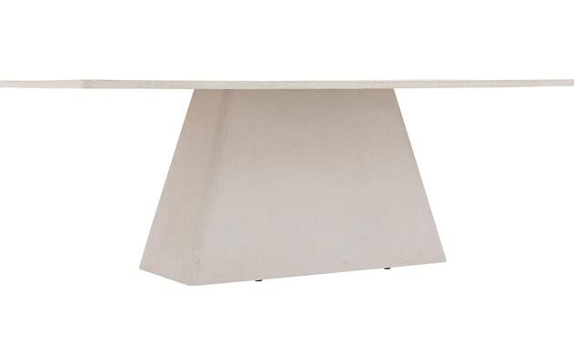 Goossens eettafel stone wit beton - 8230204-03