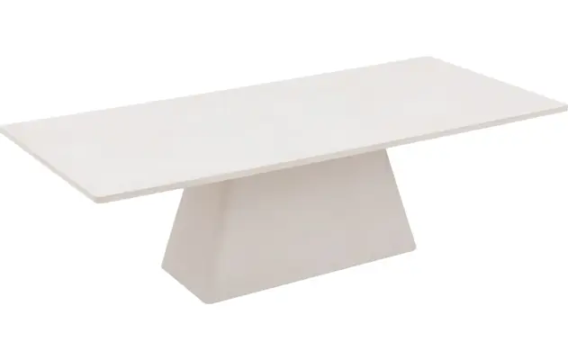 Goossens eettafel stone wit beton - 8230206-04