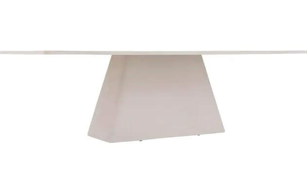 Goossens eettafel stone wit beton - 8230207-03